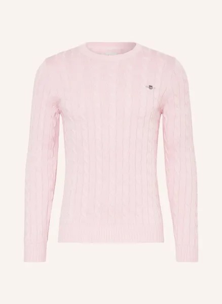 Пуловер Gant, розовый