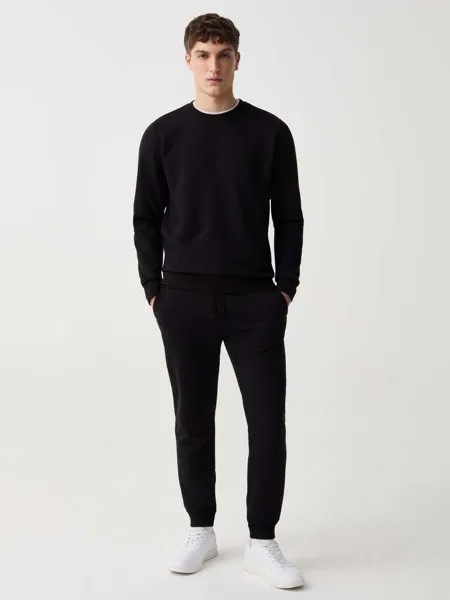 Толстовка с круглым вырезом Ovs, цвет black