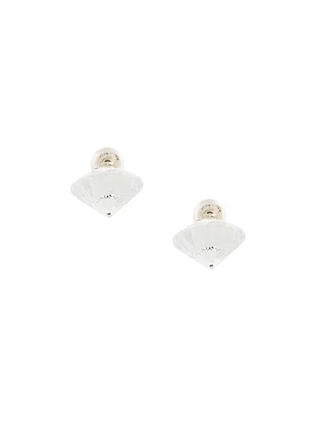 E.M. crystal earrings