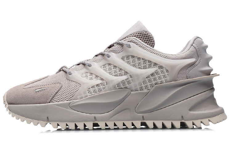 LINING CF Lifestyle Shoes Men Low-top Whitebait Ash