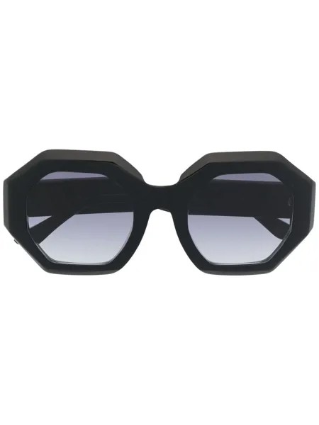 Marni Eyewear солнцезащитные очки в массивной оправе