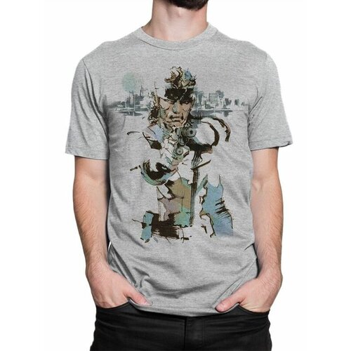Футболка Design Heroes, размер 2XL, серый