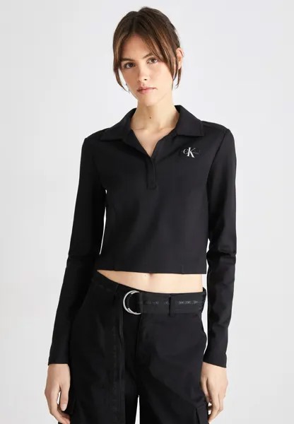 Рубашка-поло MILANO Calvin Klein Jeans, черный