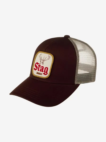 Бейсболка с сеточкой AMERICAN NEEDLE 42960A-STAG PBC Stag Valin (коричневый), Коричневый