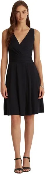 Платье из джерси без рукавов LAUREN Ralph Lauren, цвет Lighthouse Navy