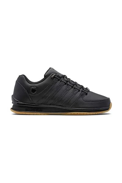 Кожаные кроссовки Rinzler K-Swiss, черный