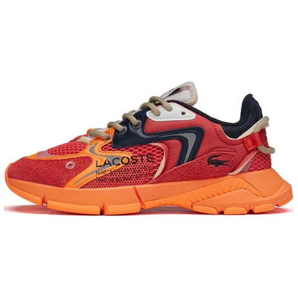 Кроссовки LACOSTE L003 Neo Lifestyle Shoes Women's Low-top Orange, цвет Orange