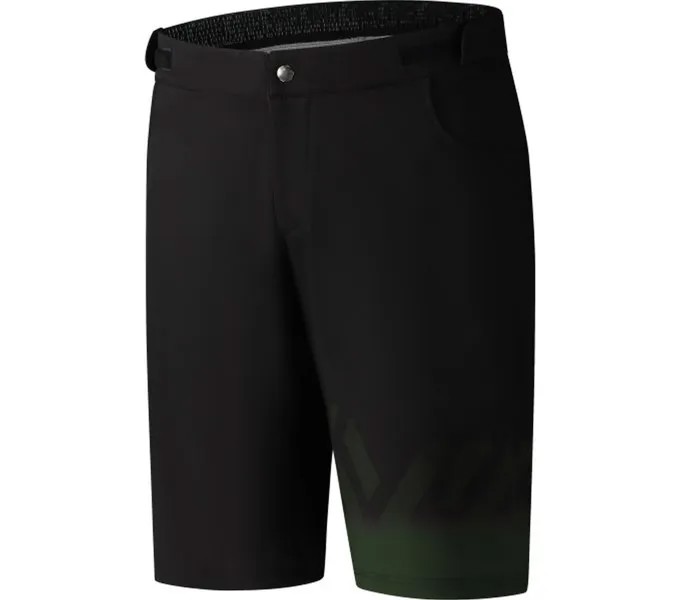 Брюки SHIMANO Shorts FUKUI PRINTED, черный