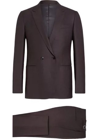 Ermenegildo Zegna костюм с двубортным пиджаком
