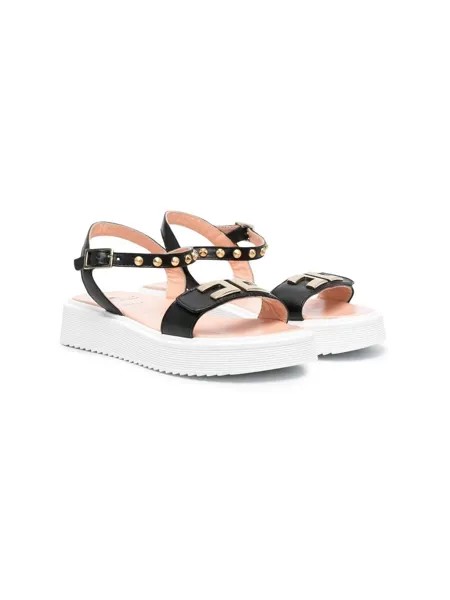 Elisabetta Franchi La Mia Bambina сандалии с заклепками
