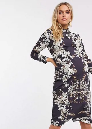 Платье-футляр с цветочным принтом Hope & Ivy Maternity-Многоцветный