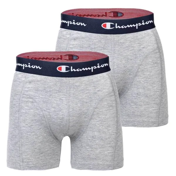 Боксеры Champion Boxershort 2 шт, цвет Hellgrau meliert