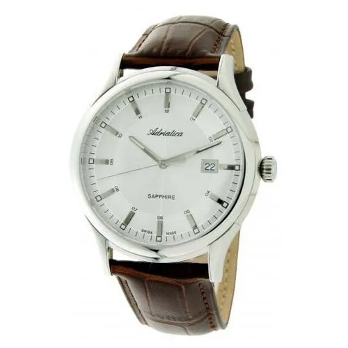 Наручные часы Adriatica Часы Adriatica A2804.5213Q, серебряный
