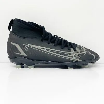 Черные футбольные бутсы Nike Boys Mercurial Superfly 8 CV0852-004, размер 3,5 года