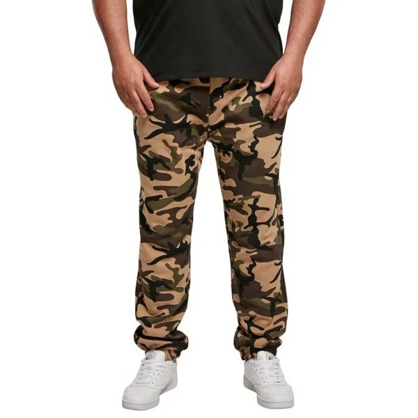 Брюки Urban Classics Basic Camo 2.0, зеленый