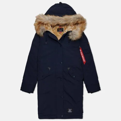 Парка  ALPHA INDUSTRIES, подкладка, размер m, синий