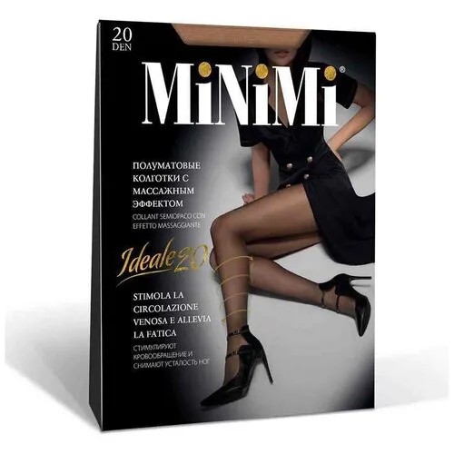Колготки MINIMI Mini IDEALE 20 (утяжка по ноге) Caramello 2