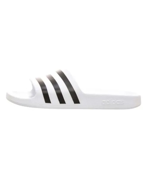 Аква шлепанцы Adidas, белый