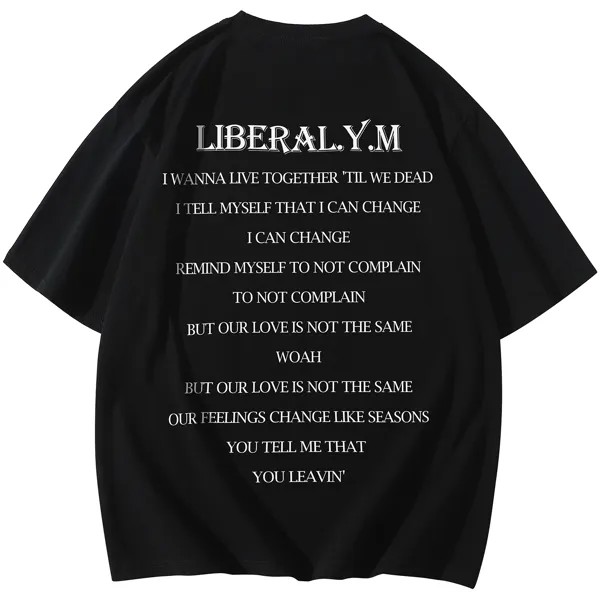 Liberal Youth Ministry Футболка унисекс «Либеральное молодежное служение», Бордовый (колье)