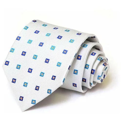 Светлый мужской галстук Basile 21468
