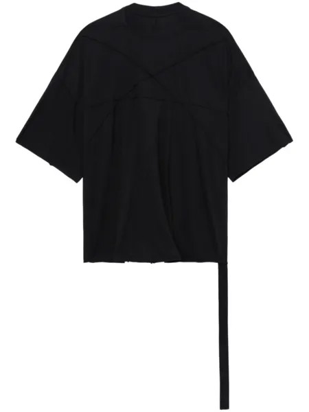 Футболка оверсайз из органического хлопка Rick Owens DRKSHDW, черный