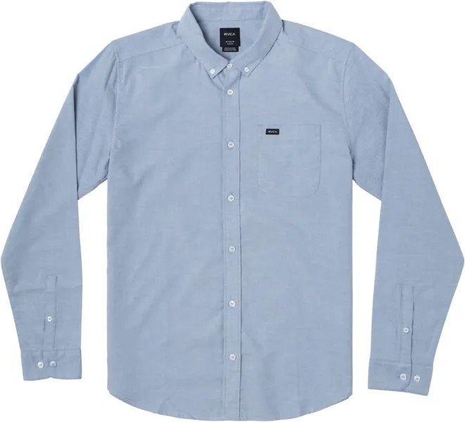 Рубашка That'll Do Stretch Long Sleeve RVCA, цвет Oxford Blue
