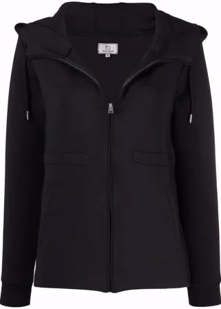 Woolrich однотонное худи с длинными рукавами