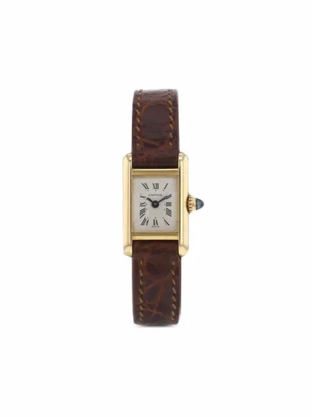 Cartier наручные часы Tank Mini pre-owned 24 мм 1980-х годов