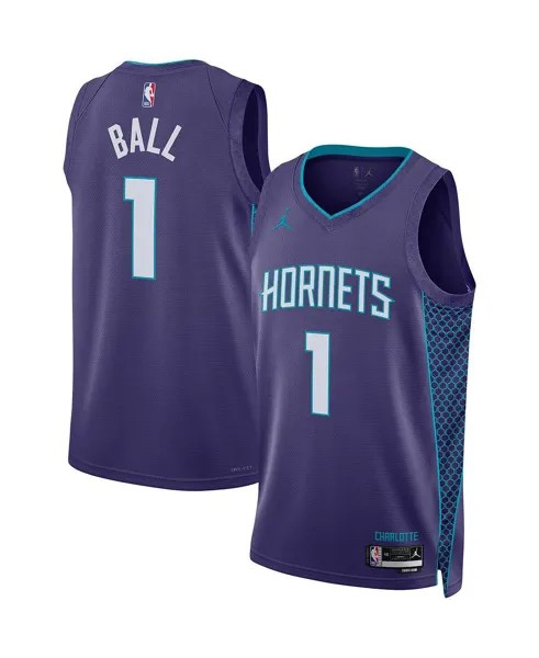 Майка Nike Lamelo Ball Hornets 2022/23 Statement Edition Size XS, фиолетовый