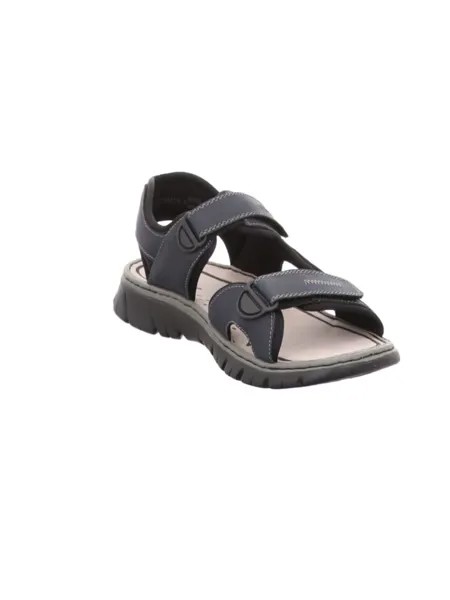 Сандалии для походов и походов rieker, цвет navy/schwarz/schwarz