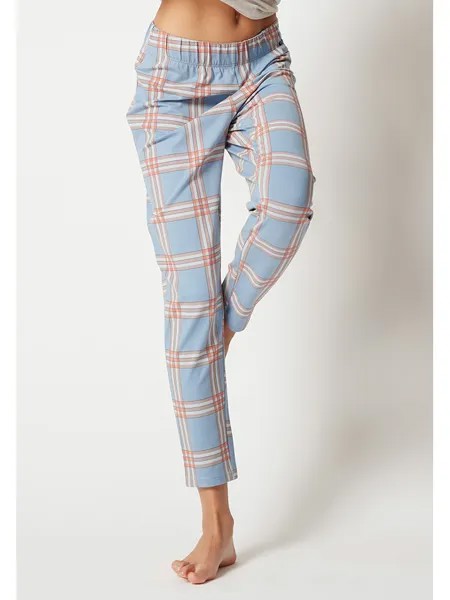Пижамные брюки Skiny, цвет Blau/ Bunt