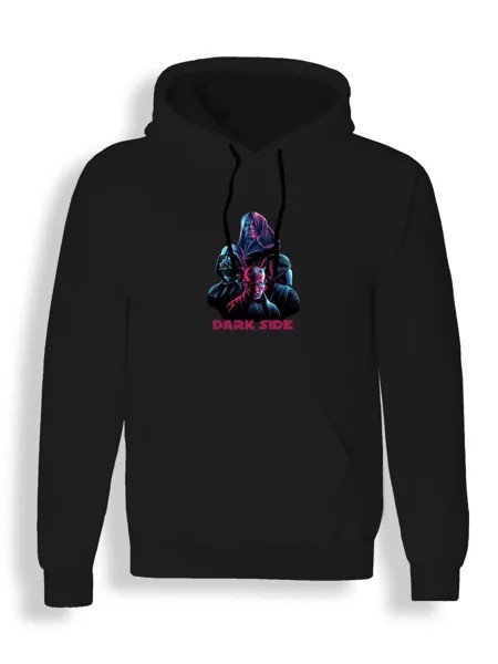 Худи унисекс СувенирShop Звездные войны/Йода/Дарт Вейдер 8 черное M