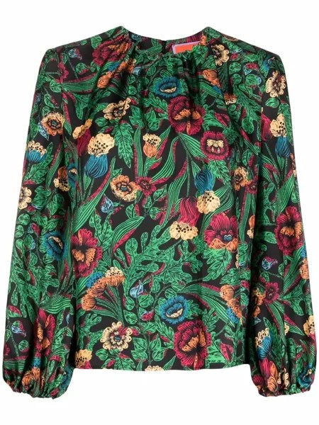La DoubleJ блузка с цветочным принтом