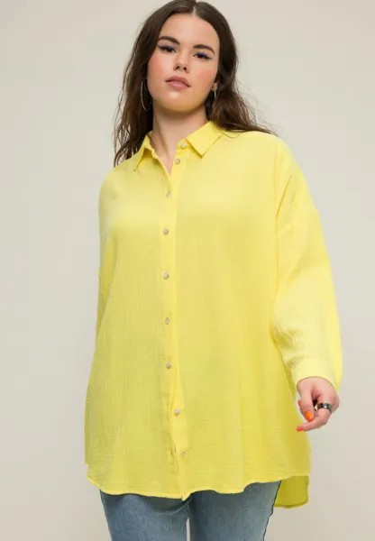 Блузка-рубашка Studio Untold, цвет light yellow
