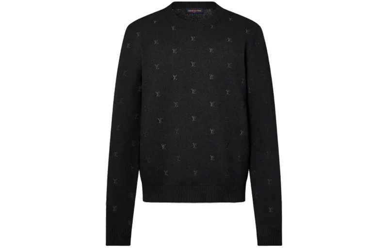 LOUIS VUITTON Мужской свитер, цвет Black