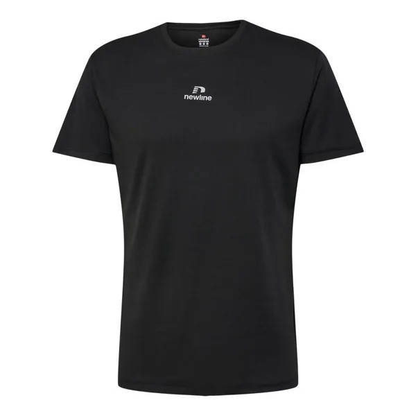 Nwlbeat Tee Мужская футболка для бега легкая NEWLINE, цвет schwarz