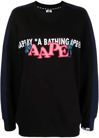 AAPE BY *A BATHING APE® толстовка с логотипом