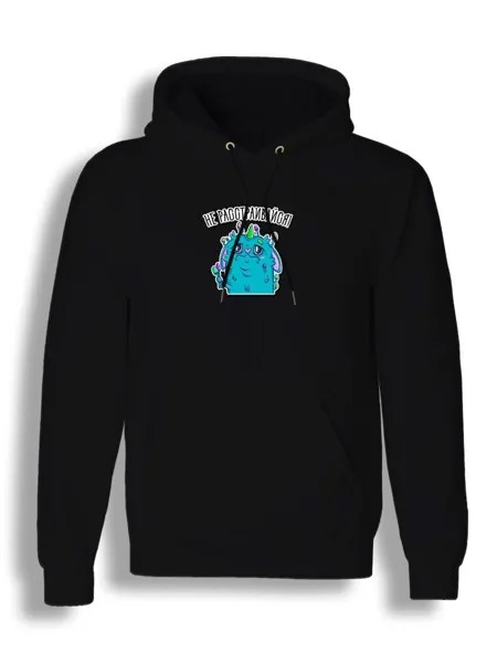 Худи унисекс СувенирShop Милые монстры/Прикол/Monster 4 черное XL