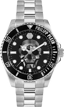 Fashion наручные  мужские часы Philipp Plein PWOAA0522. Коллекция The Skull Diver