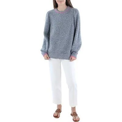 Женская вязаная рубашка с круглым вырезом Barbour, пуловер, свитер, топ BHFO 1525