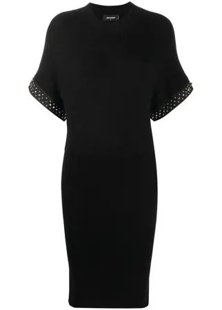 Dsquared2 платье мини с заклепками