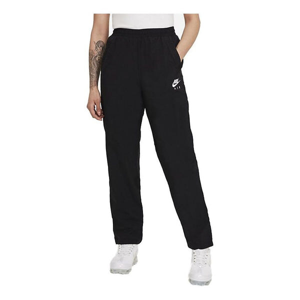 Спортивные штаны Athleisure Casual Sports Set Foots Fabric Long pants trousers Black Nike, черный