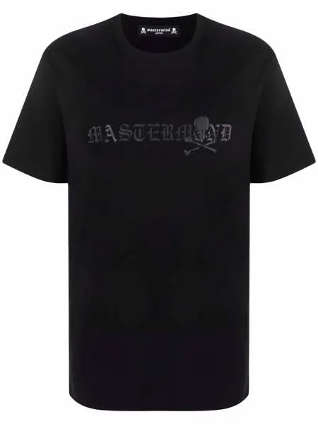 Mastermind Japan футболка с тисненым логотипом