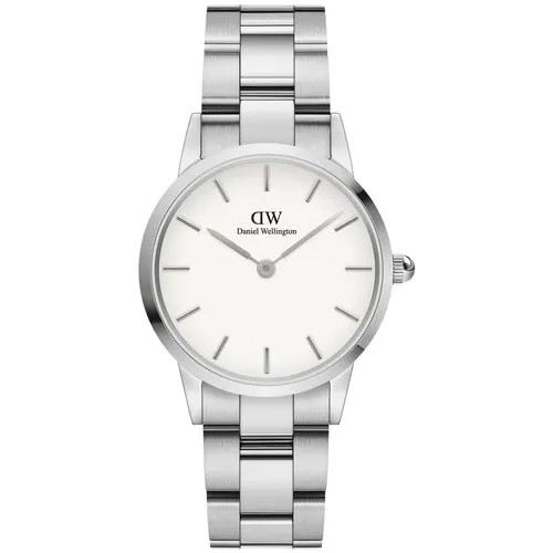 Наручные часы Daniel Wellington Iconic Link DW00100207, серебряный, белый