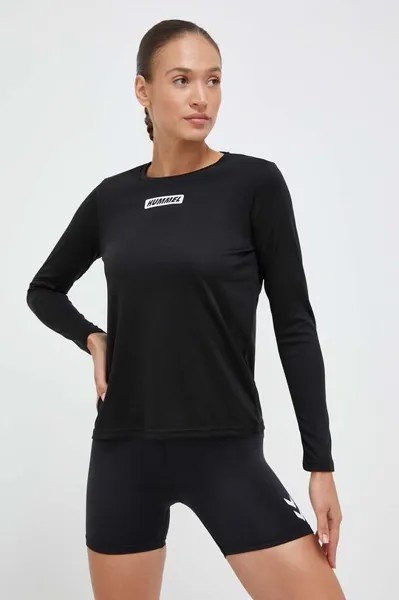 HmlTE тренировочный лонгслив Hummel, черный