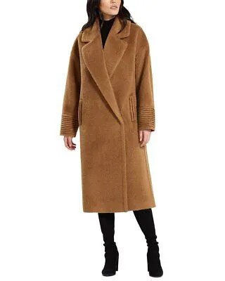 Sentaler длинное пальто большого размера из шерсти и альпаки, женское, размер M/L