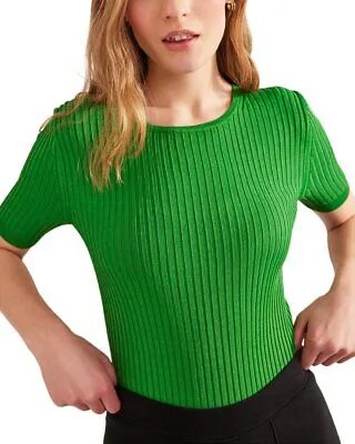 Женская трикотажная футболка Boden в рубчик размера Xs