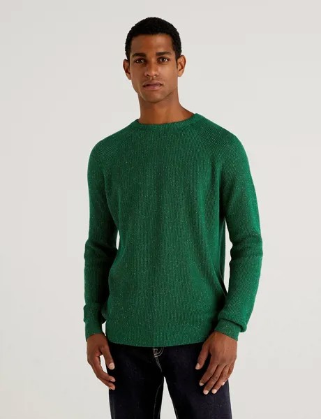 Джемпер мужской United Colors of Benetton 21A_101MU1P20 разноцветный 2XL