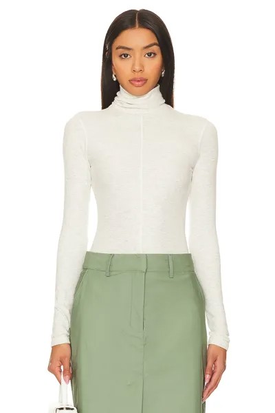Топ The Line by K Mads Long Sleeve, цвет Heather Grey
