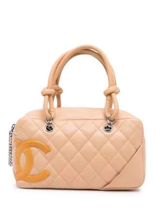 Chanel Pre-Owned сумка Cambon Bowling 2006-го года